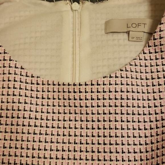 Loft Sleeveless plaid dress - Picture 3 of 4